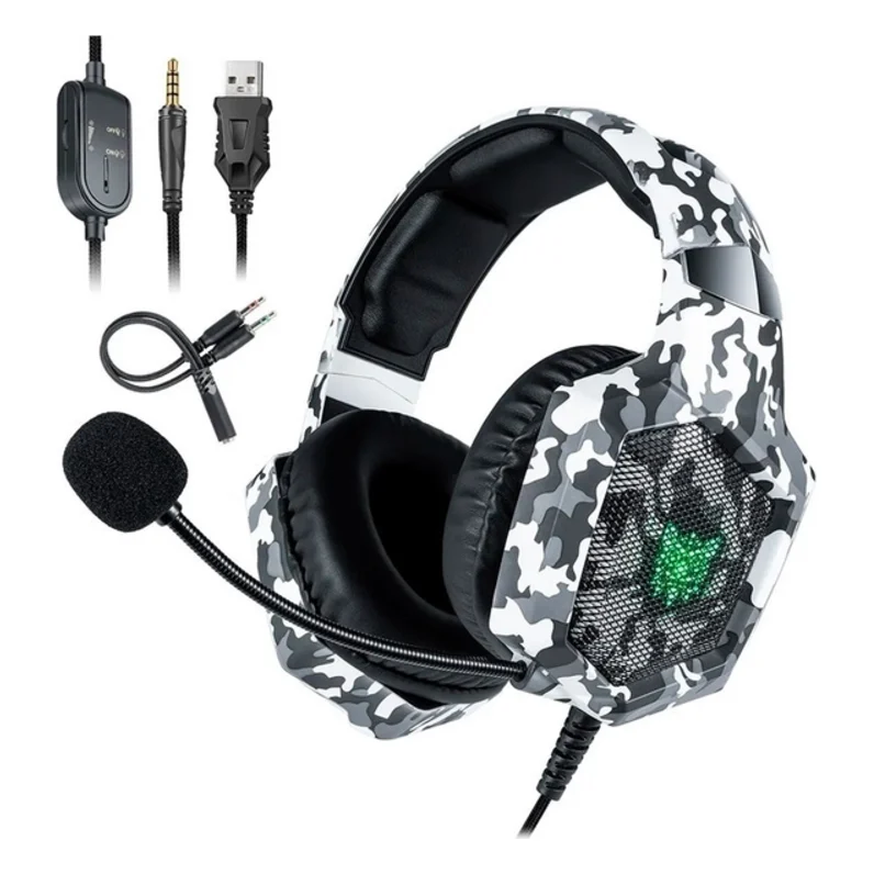 Навушники Onikuma K8 Camouflage White