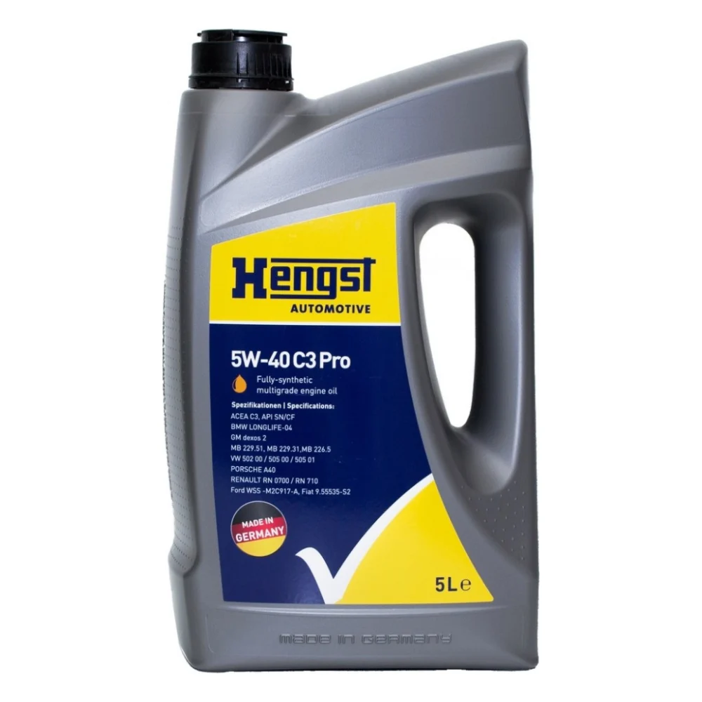 Моторна олива HENGST C3 Pro, 5л (549800000)