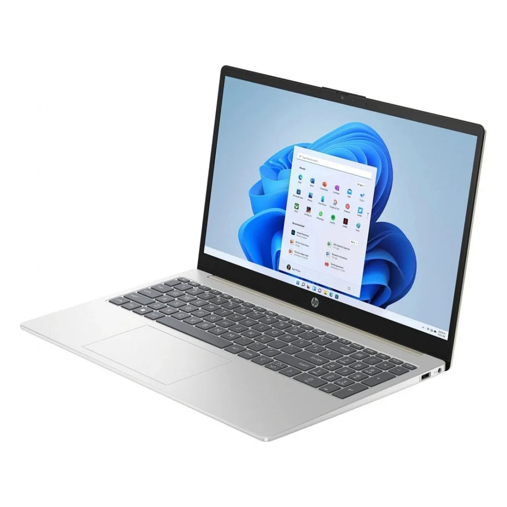 Ноутбук HP HP 15-fd1047ua 15.6" FHD IPS, 300n/Core5-120U (5.0)/8Gb/SSD512Gb/Intel Graphics/DOS/Золотист (B0QS5EA) — фото 3