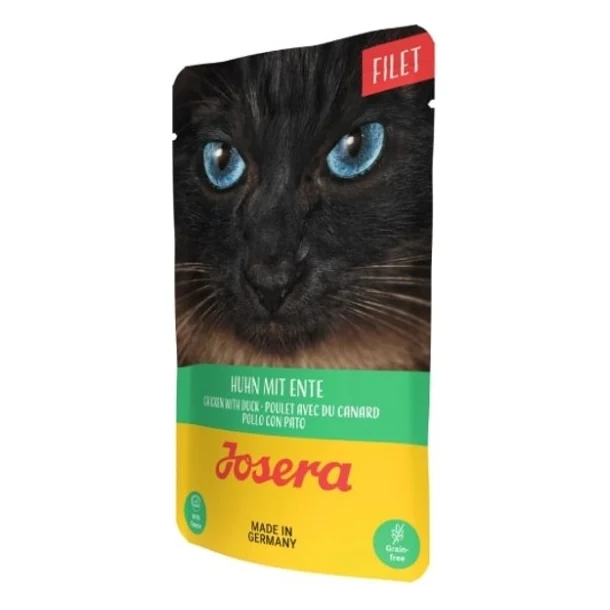 Вологий корм для кішок Josera Filet Huhn mit Ente 70 g (4032254750239)