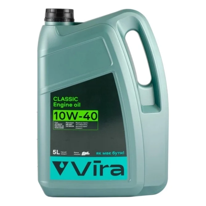 Моторна олива VIRA Classic 10W-40 5 л (VI0314)