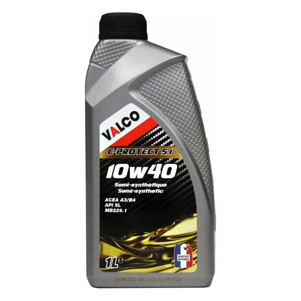 Моторна олива VALCO C-Protect 5.1 10W-40 1 л (1248880)