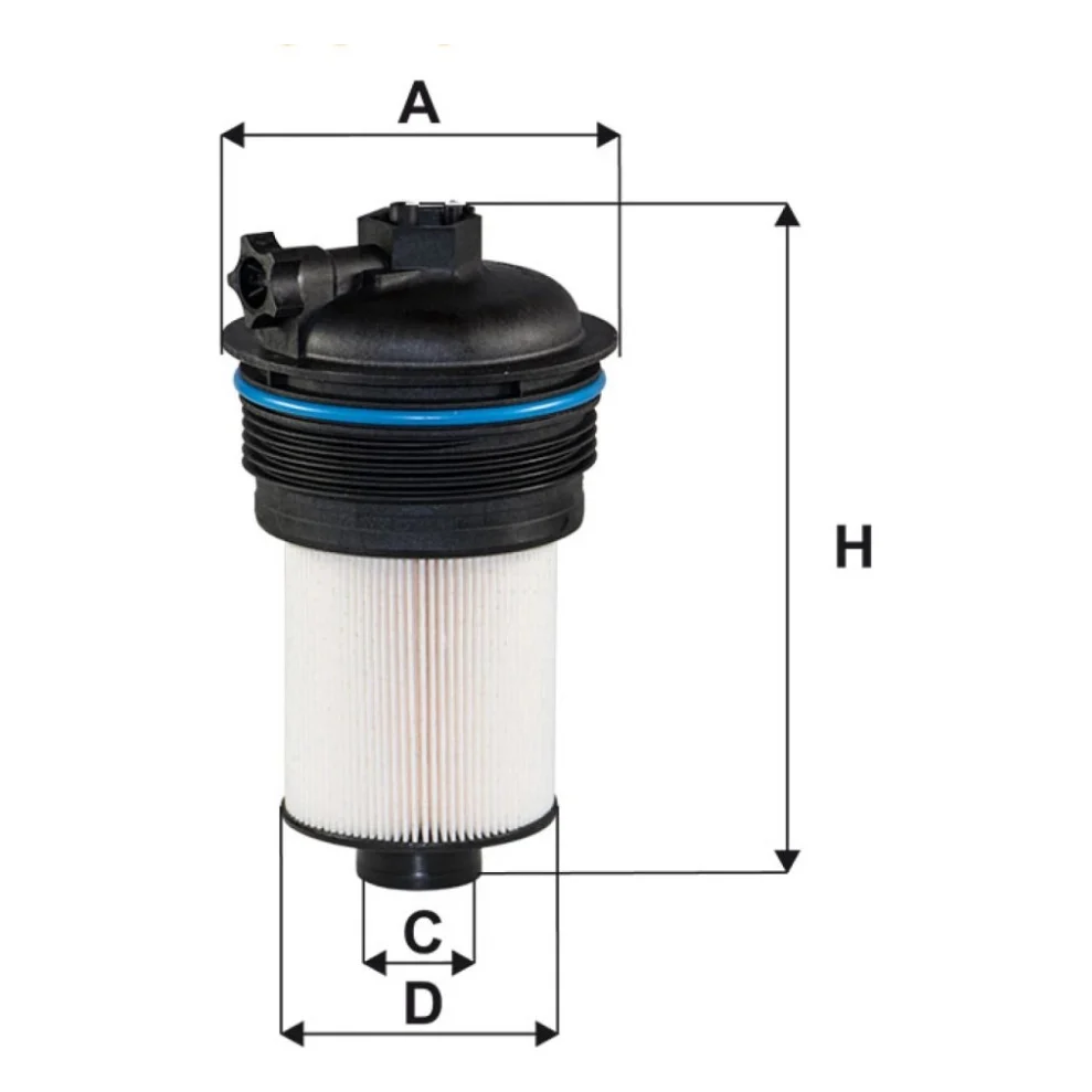 Фільтр паливний Wixfiltron WF8529