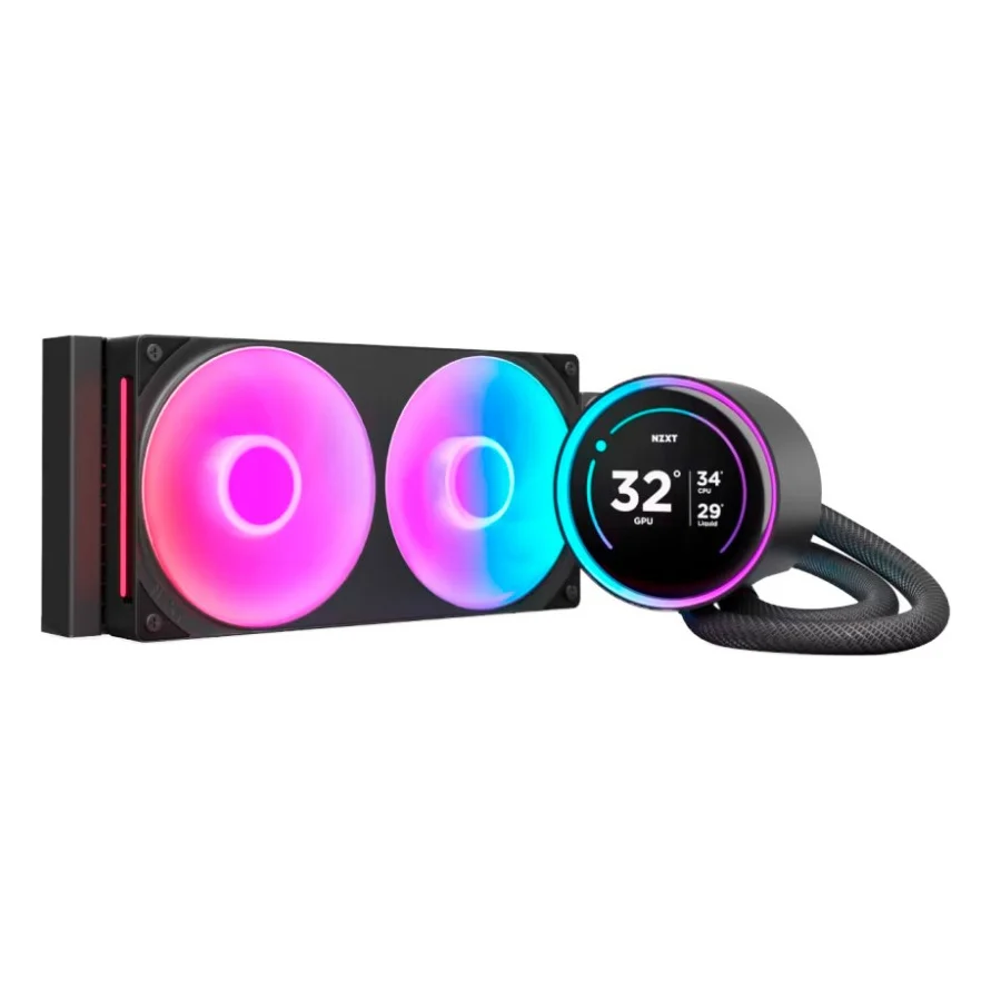 Система рідинного охолодження NZXT Kraken Elite RGB 240mm (RL-KR24E-B2)