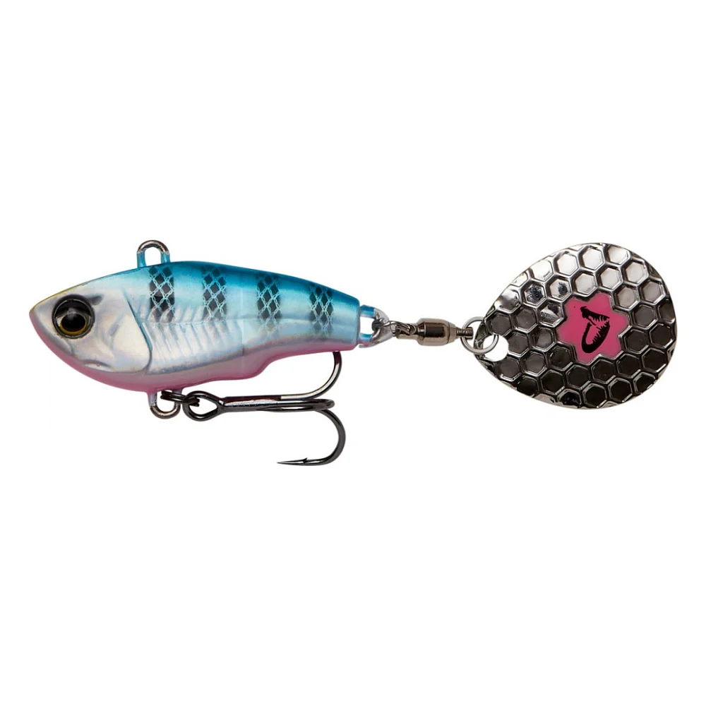 Блешня Savage Gear Fat Tail Spin 55mm 9.0g Blue Silver Pink (1854.11.69)