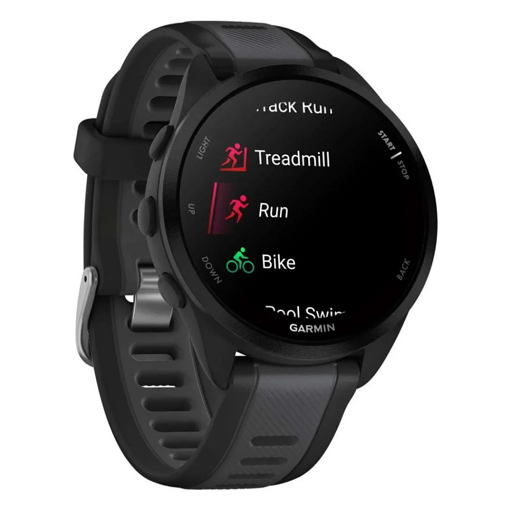Смарт-годинник Garmin Forerunner 165, GPS, Black/Slate Grey, GPS (010-02863-20) — фото 3