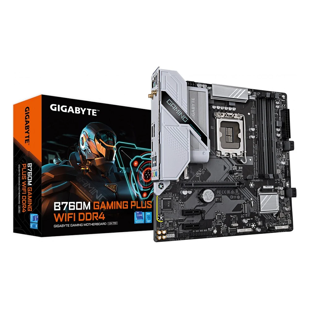 Материнська плата GIGABYTE B760M GAMING PLUS WIFI DDR4