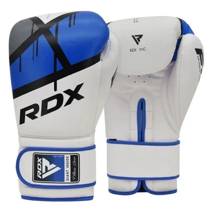 Боксерські рукавички RDX F7 Ego Blue 12 унцій (BGR-F7U-12oz)
