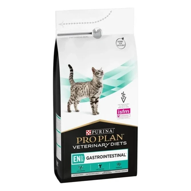 Сухий корм для кішок Purina Pro Plan Veterinary Diets EN з хворобами шлунково-кишкового тракту 1.5 кг (7613035160682)