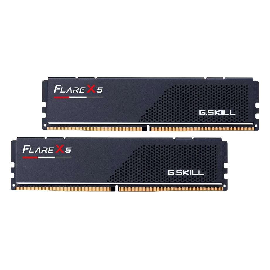 Модуль пам'яті для комп'ютера DDR5 32GB (2x16GB) 6400 MHz Flare X5 black G.Skill (F5-6400J3240G16GX2-FX5)