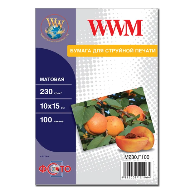 Папір WWM 10x15 (M230.F100)
