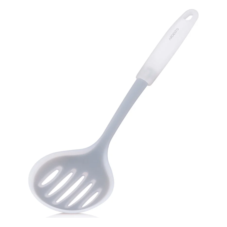 Шумовка Ardesto Fresh, 31.8см, силікон, пластик, сірий (AR1609G)