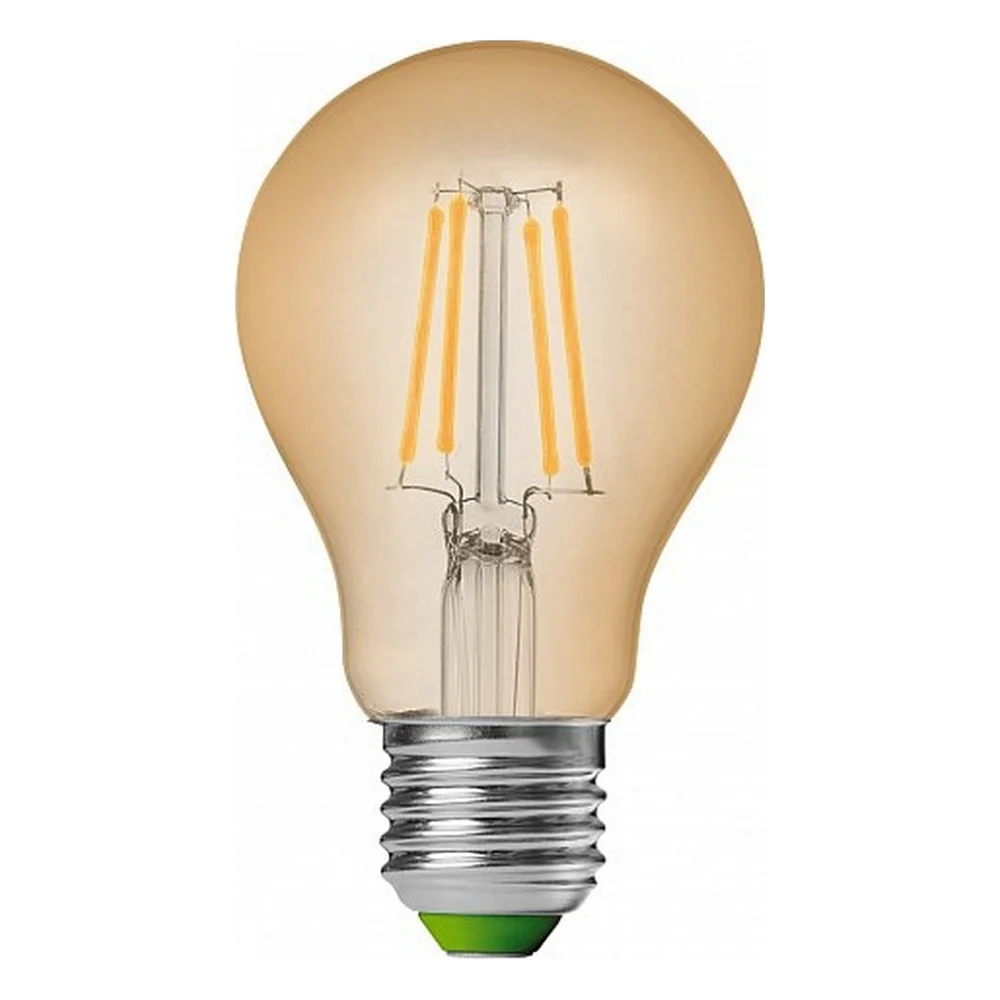 Лампочка Eurolamp LED А60 800 Lm E27 4000K 2шт (MLP-LED-A60-08274(Amber)new)