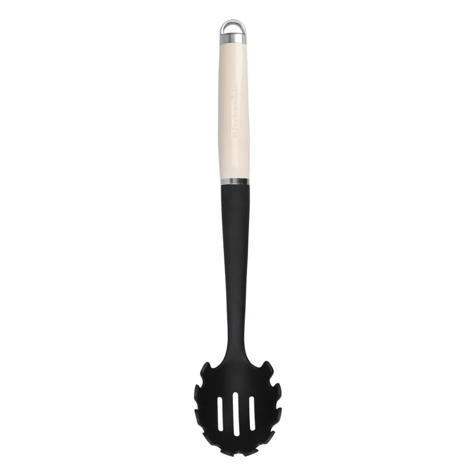 Ложка кухарська KitchenAid Coreline для спагеті, 35 см, кремова (KAG005OHACE)