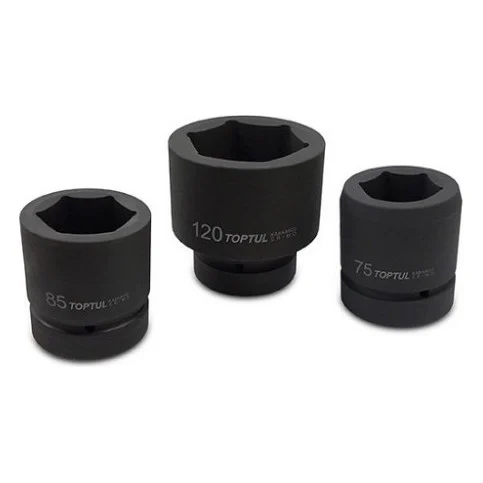 Головка торцева Toptul ударна 2-1/2" 100мм (KABA80A0)