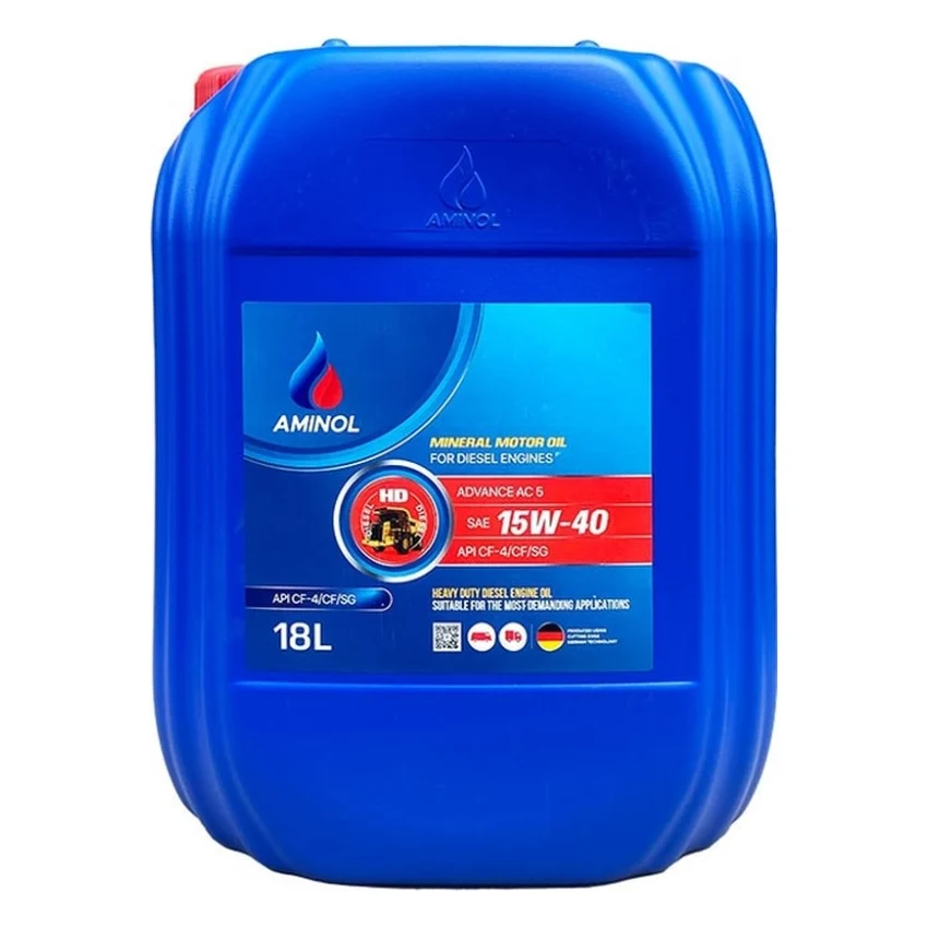 Моторна олива Aminol Advance AC5 15W40 CF-4 MB-Approval 18л (AM161786)