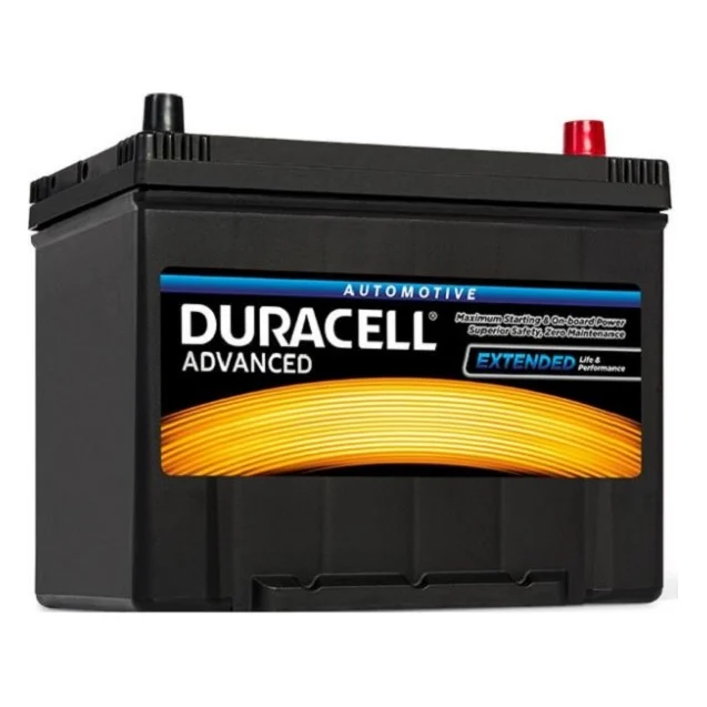 Акумулятор автомобільний Duracell Advanced DA70 70Ah 570A R+ (J7AZZZ90018)