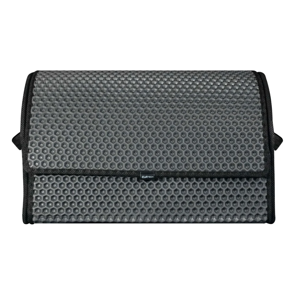 Сумка-органайзер EVAtech M-PRO 32x50x30 см. Сота сіра з чорним кантом (BS13642OM3SGB)