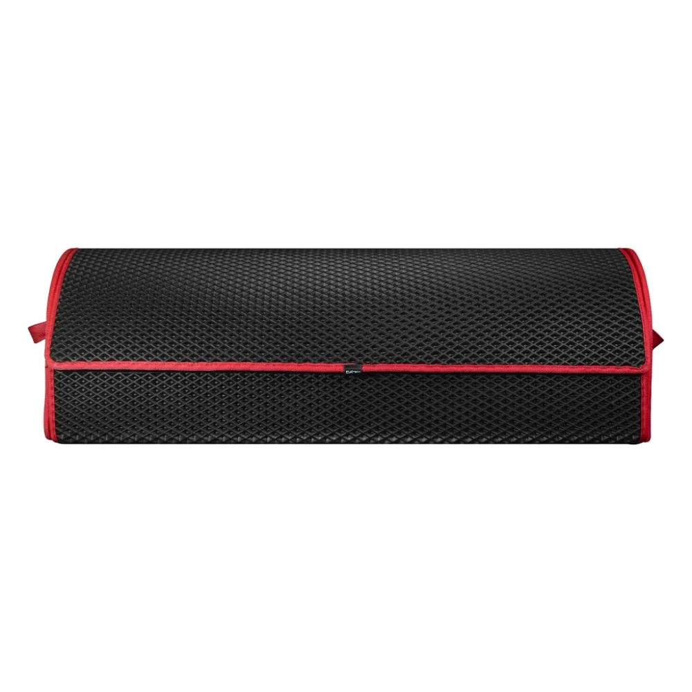 Сумка-органайзер EVAtech XL-PRO 32x100x30 см. Ромб чорний з червоним кантом (BS13643OX3RBR)