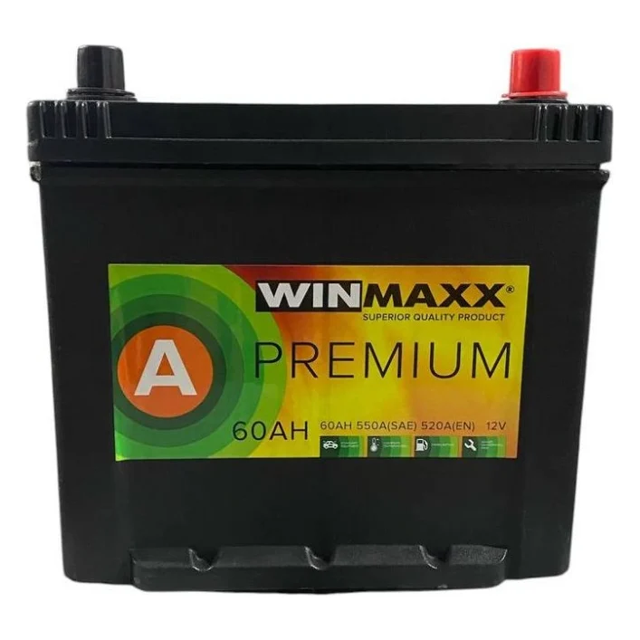 Акумулятор автомобільний WINMAXX (MonBat) Asia 60A +прав (0)