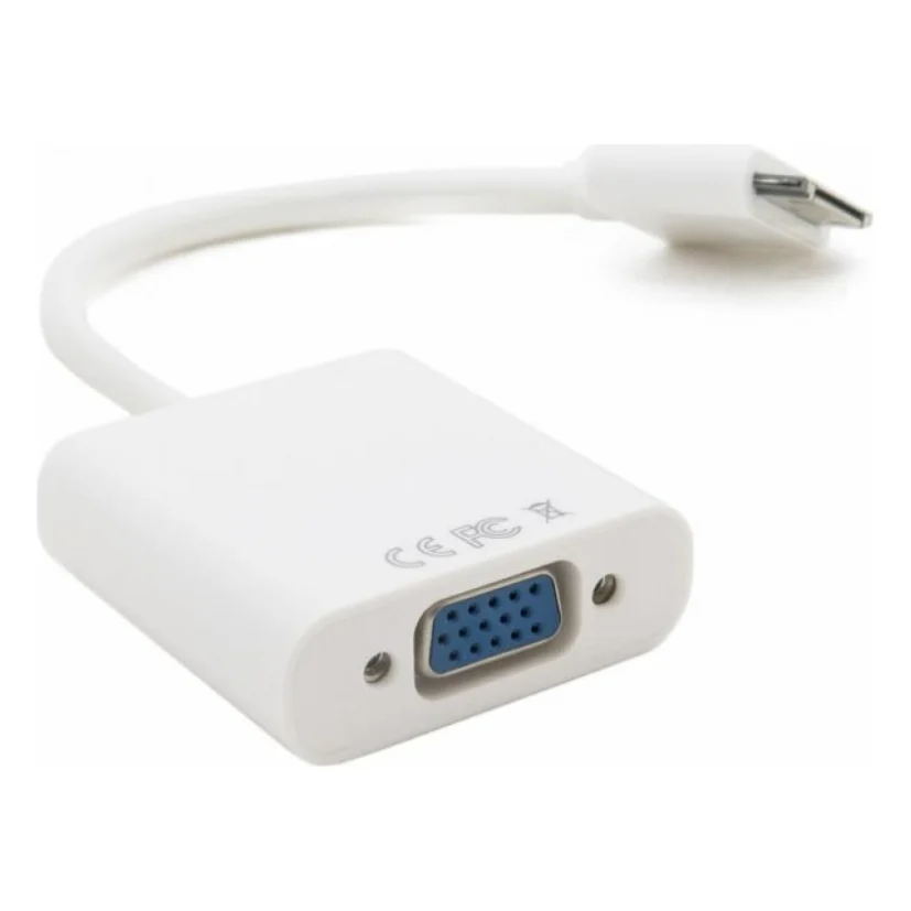 Перехідник Apple 30-pin to VGA 0.15m Extradigital (KBA1649)