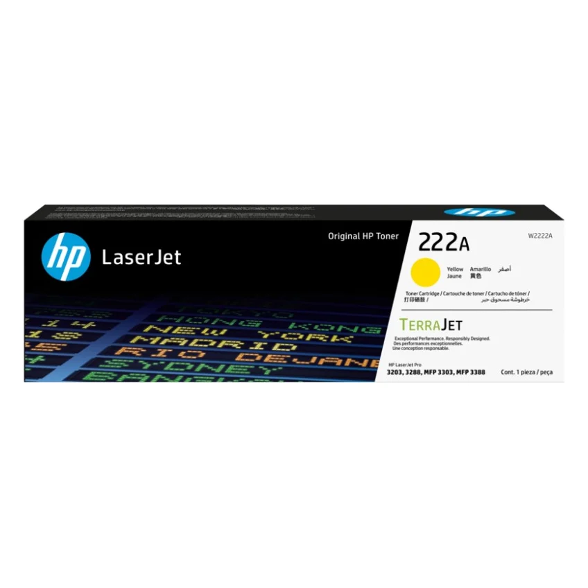 Картридж HP CLJ  222A Yellow 1.2K (W2222A)