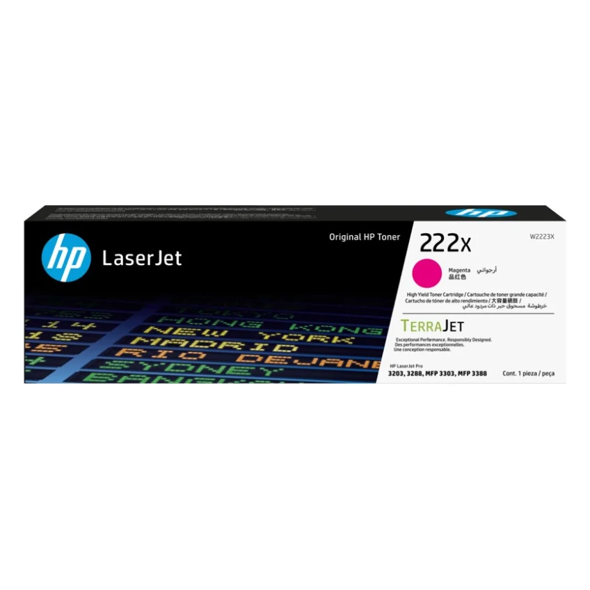Картридж HP CLJ  222X Magenta 2.5K (W2223X)