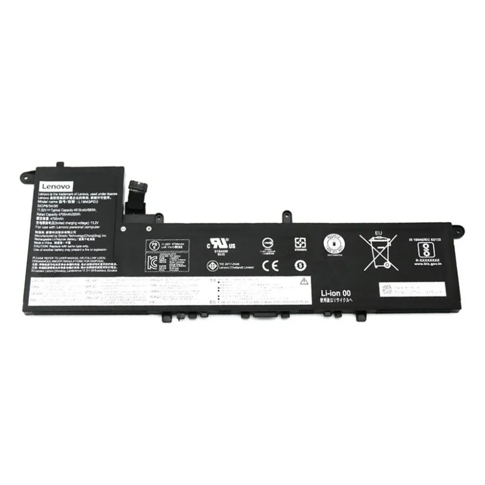 Акумулятор до ноутбука Lenovo IdeaPad S540-13 L19M3PD3, 4915mAh (56Wh), 3cell, 11.52V, Li-ion (A47972)