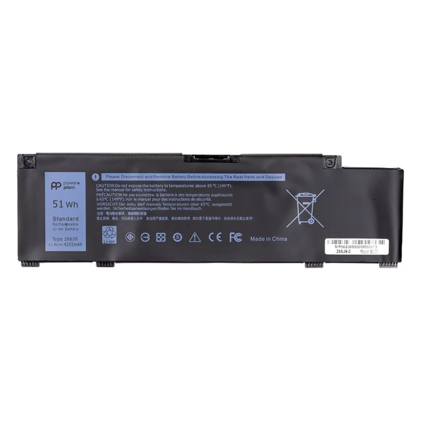 Акумулятор до ноутбука DELL Inspiron 5490 Series (266J9) 11.4V 4255mAh PowerPlant (NB441914)