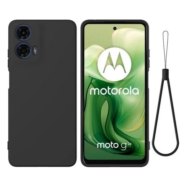 Чохол до мобільного телефона BeCover Motorola Moto G04/ E14 Black (711894)