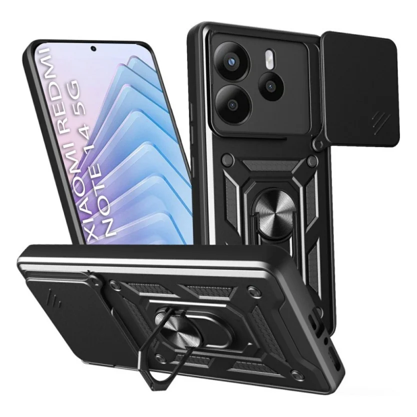 Чохол до мобільного телефона BeCover Military Xiaomi Redmi Note 14 5G Black (712867)