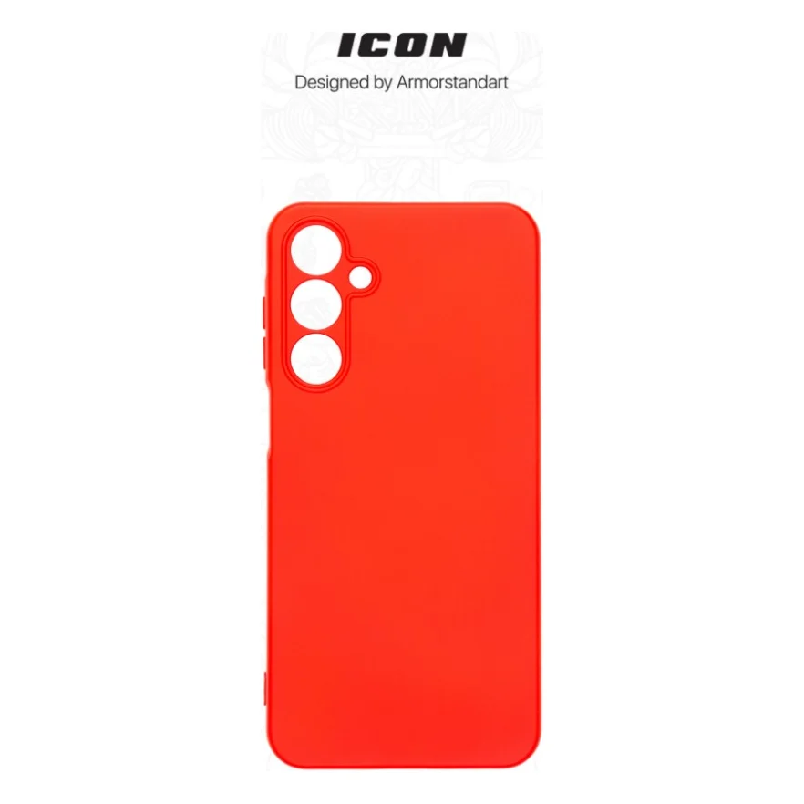 Чохол до мобільного телефона Armorstandart ICON Samsung A16 4G (A165) Camera cover Red (ARM80132) — фото 3