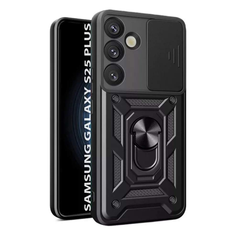 Чохол до мобільного телефона BeCover Military Samsung Galaxy S25 Plus SM-S936 Black (712879)