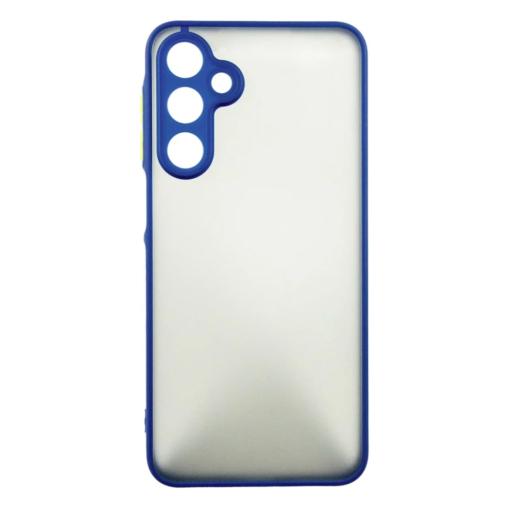 Чохол до мобільного телефона Dengos Samsung Galaxy A16 5G Matte + glass (Blue) (DG-KM-118) — фото 2