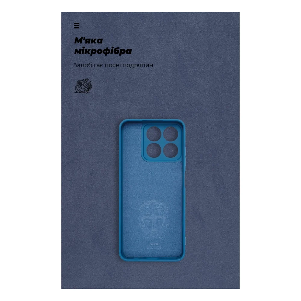 Чохол до мобільного телефона Armorstandart ICON ZTE Blade A35 4G / A55 4G Camera cover Dark Blue (ARM81341) — фото 4