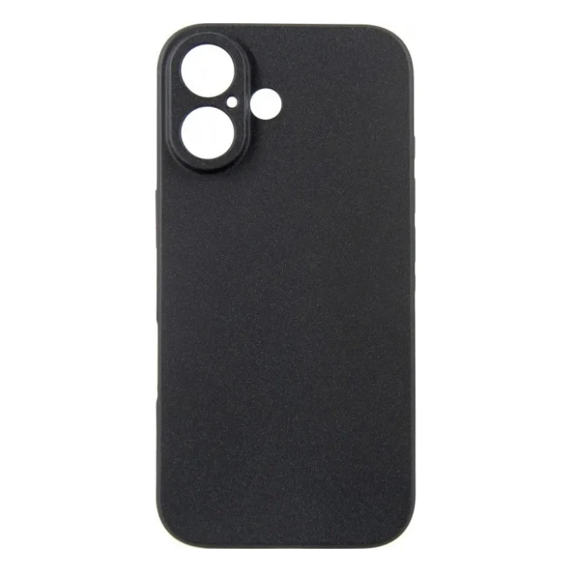 Чохол до мобільного телефона Dengos Carbon iPhone 16 Plus (black) (DG-TPU-CRBN-210)