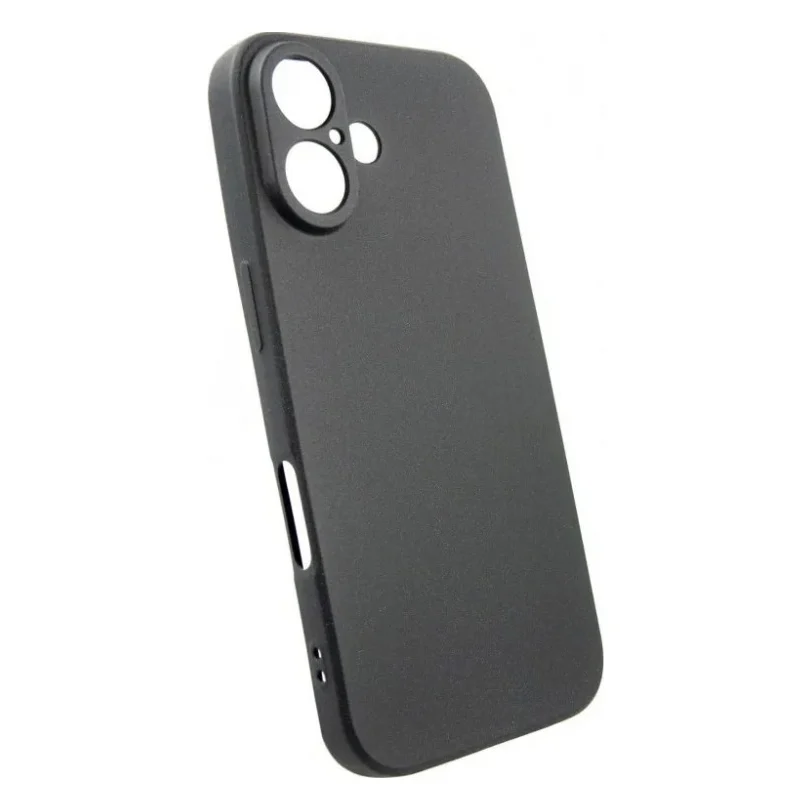 Чохол до мобільного телефона Dengos Carbon iPhone 16 Plus (black) (DG-TPU-CRBN-210) — фото 2