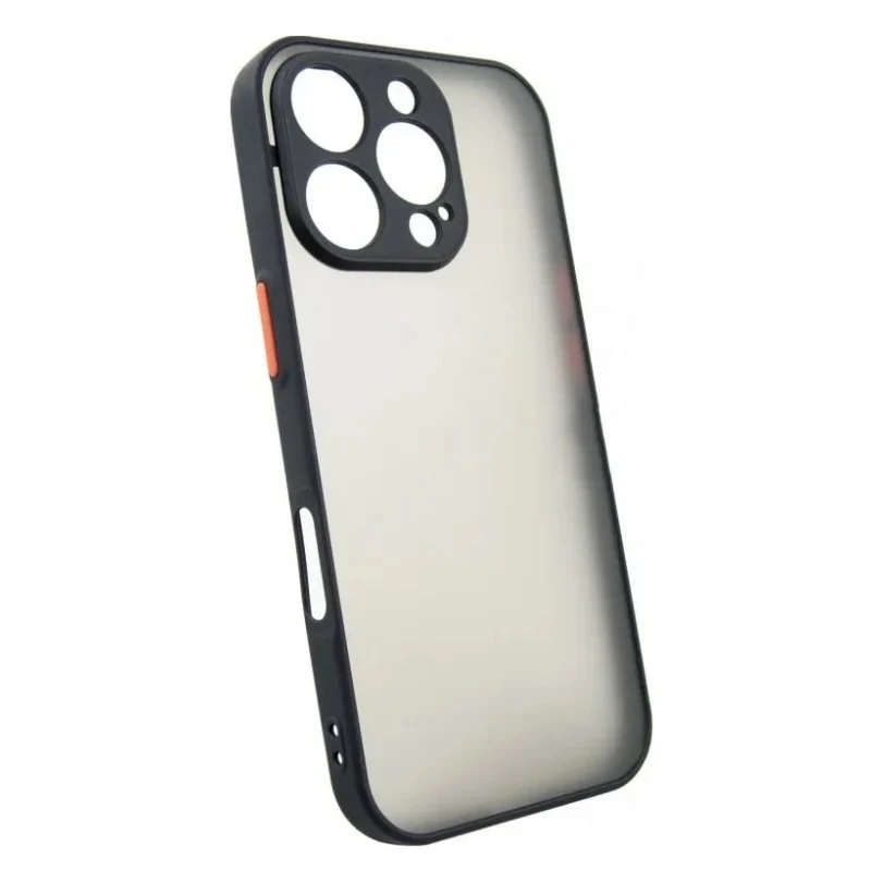 Чохол до мобільного телефона Dengos Matte iPhone 16 Pro Max (black) (DG-TPU-MATT-151) — фото 2