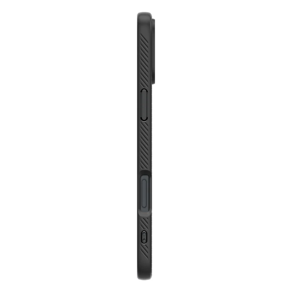 Чохол до мобільного телефона Spigen iPhone 16 Liquid Air Matte Black (ACS08194) — фото 7