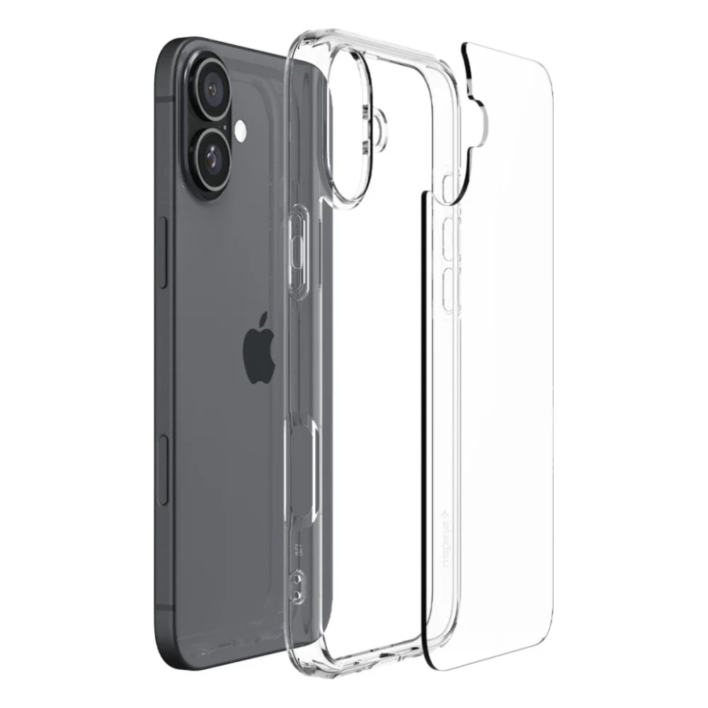 Чохол до мобільного телефона Spigen iPhone 16 Ultra Hybrid Crystal Clear (ACS08197) — фото 4