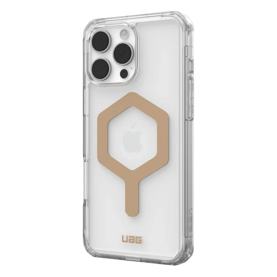 Чохол до мобільного телефона UAG iPhone 16 Pro Max Plyo Magsafe Ice/Gold (114481114381) — фото 2