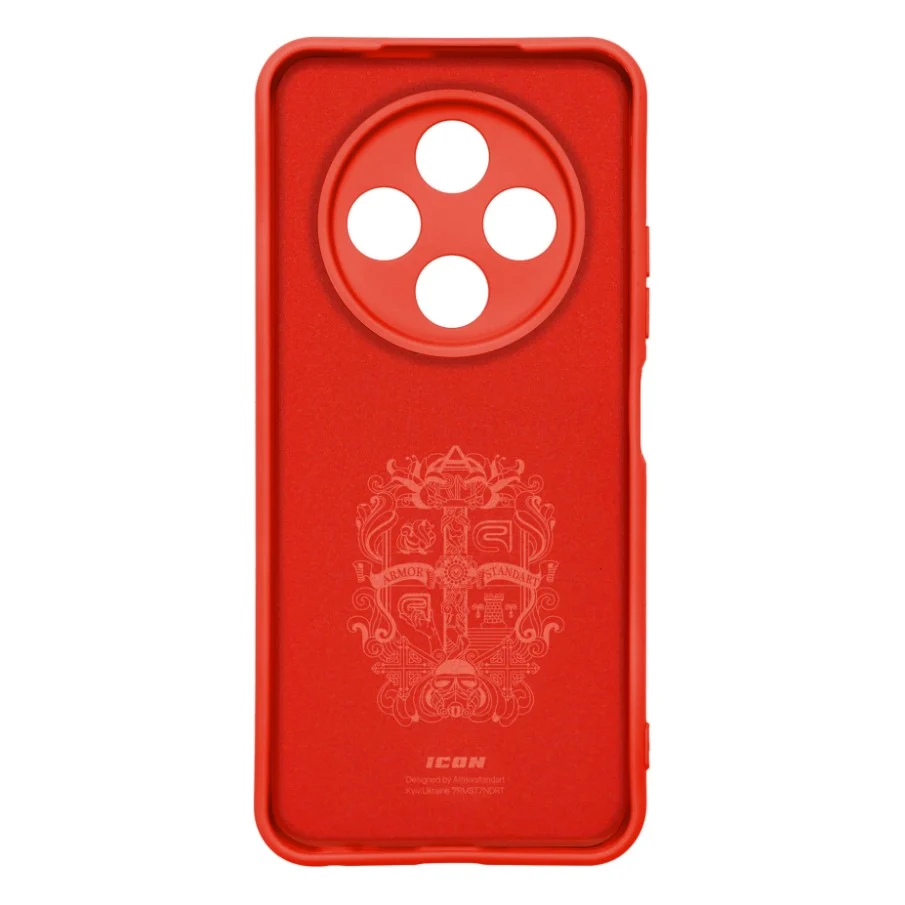 Чохол до мобільного телефона Armorstandart ICON Tecno Spark 30C 4G (kl5) Camera cover Red (ARM81205) — фото 2