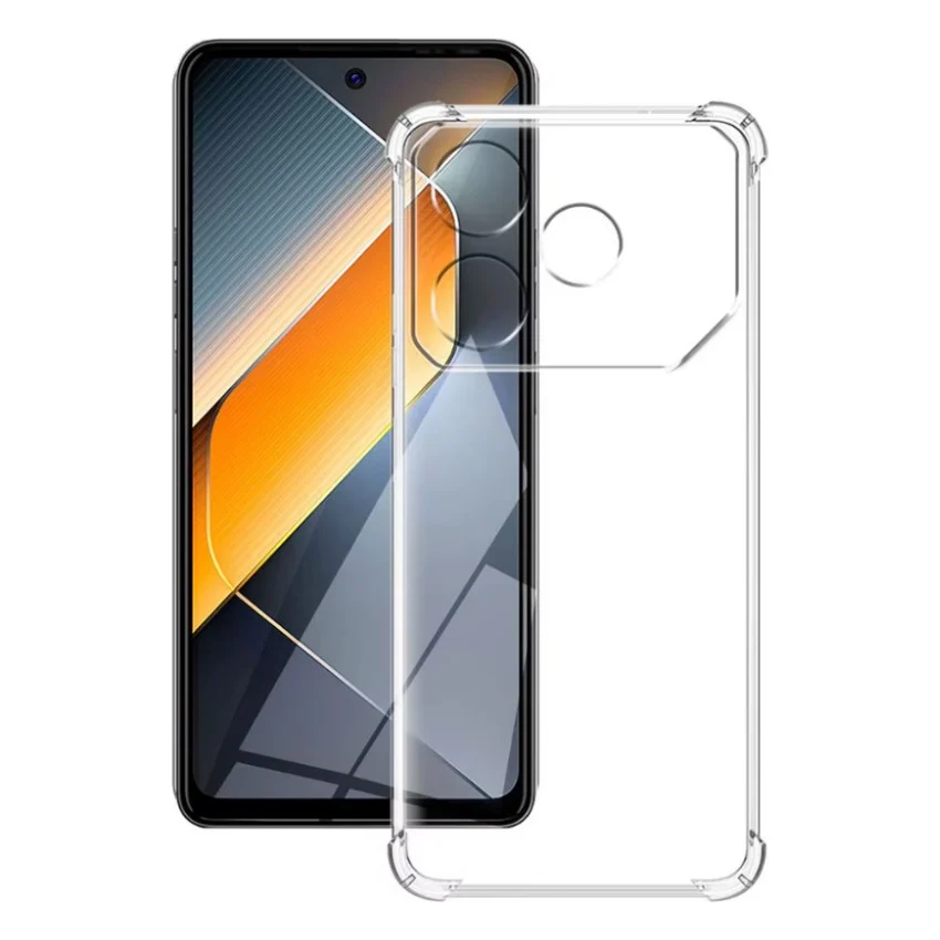 Чохол до мобільного телефона BeCover Anti-Shock Tecno POVA 6 Neo (LI6) Clear (712785)