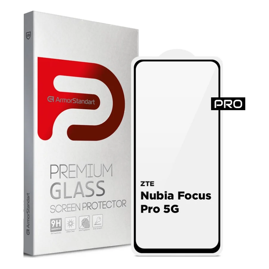 Скло захисне Armorstandart Pro ZTE Nubia Focus Pro 5G Black (ARM78908)