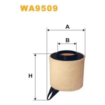 Повітряний фільтр для автомобіля Wixfiltron WA9509