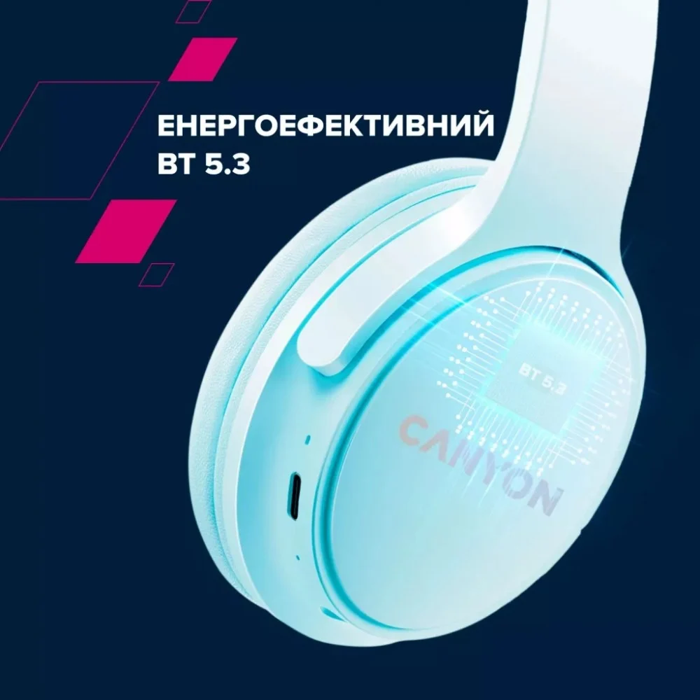 Навушники Canyon OnRiff 4 Bluetooth Black (CNS-CBTHS4B) — фото 10