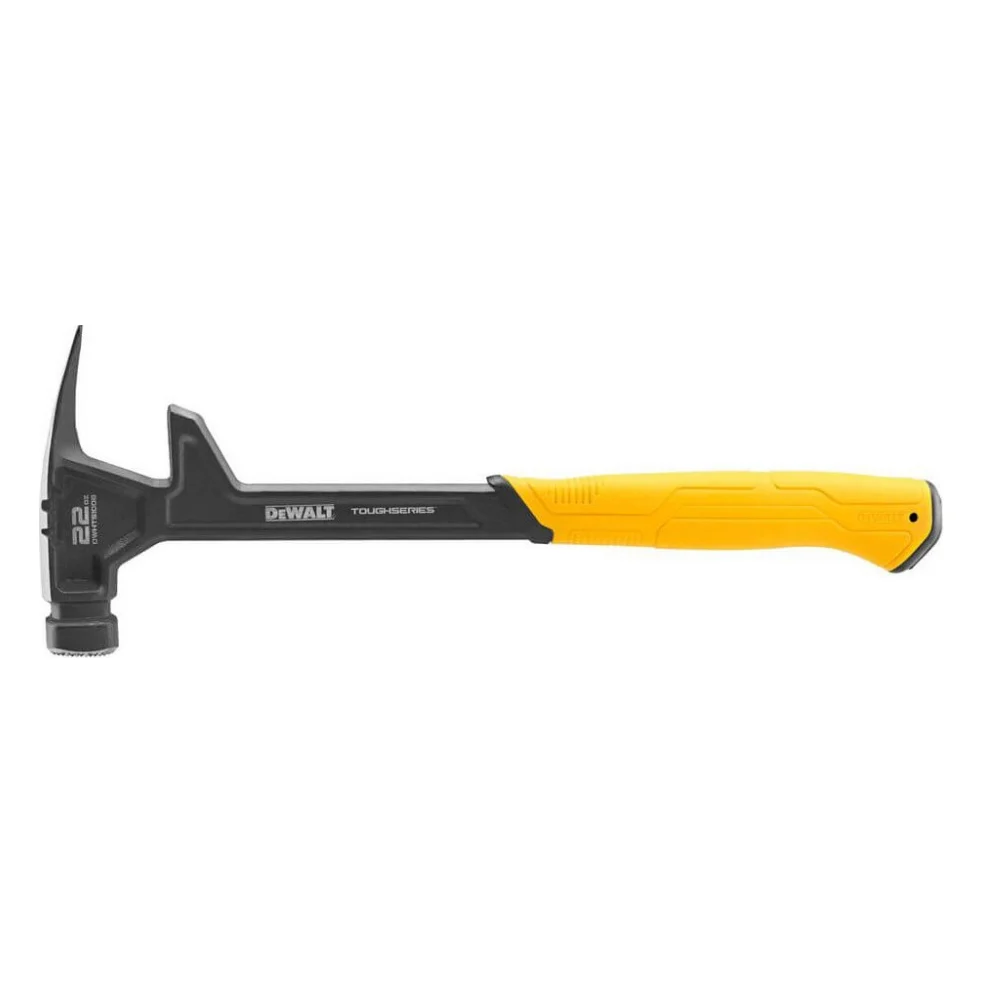 Молоток DeWALT DEM-CLAW демонтажний, суцільнометалевий, 624 г, з прямим цвяхом. (DWHT51008-0)