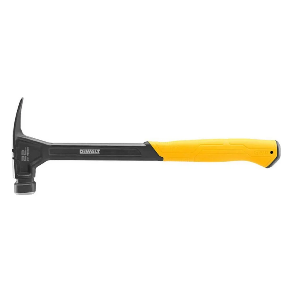 Молоток DeWALT RIP-CLAW, суцільнометалевий, 624 г, з прямим цвяхом. (DWHT51006-0)