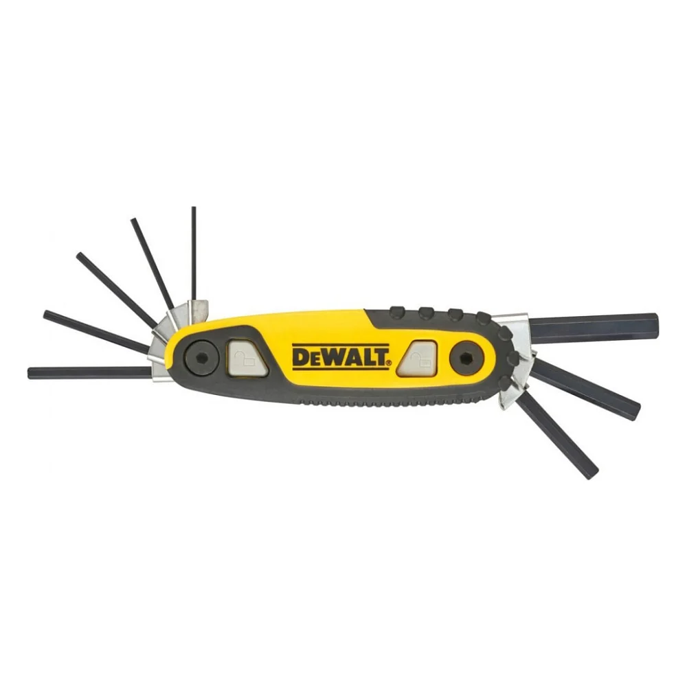 Набір інструментів DeWALT ключів шестигранних HEX: 1.5-8 мм (DWHT0-70263)