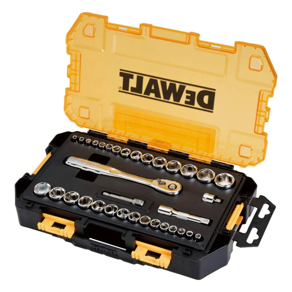 Набір головок DeWALT 1/4", 3/8", 34 шт. (DWMT45034-0) — фото 2